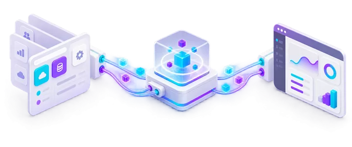 System integration and custom application illustration